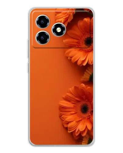 Чехол для ZTE Blade A36 с картинкой «Оранжевые герберы» Чехол для ZTE Blade A36 с картинкой «Оранжевые герберы»
