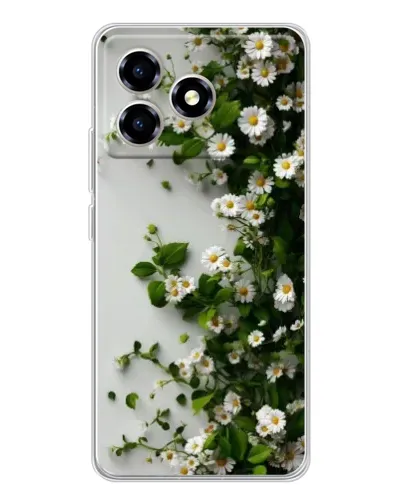 Чехол для ZTE Blade A36 с картинкой «Ветка мелких белых цветов» Чехол для ZTE Blade A36 с картинкой «Ветка мелких белых цветов»