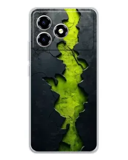 Чохол для ZTE Blade A36 з картинкою «Салатовий розлом скелі» Чохол для ZTE Blade A36 з картинкою «Салатовий розлом скелі»