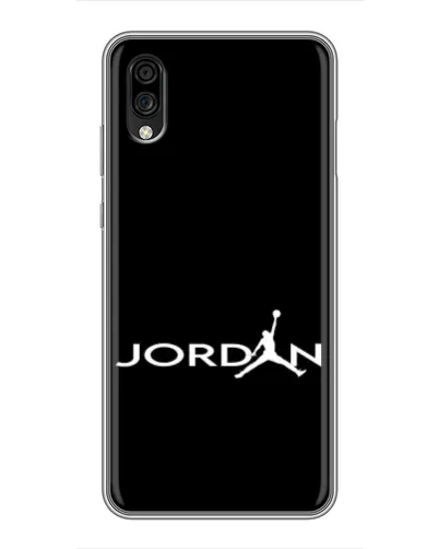 Чехол для ZTE Blade A5 (2020) с картинкой «Jordan White Logo» Чехол для ZTE Blade A5 (2020) с картинкой «Jordan White Logo»