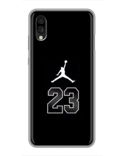 Чехол для ZTE Blade A5 (2020) с картинкой «Jordan Flight 23»