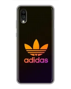 Чехол для ZTE Blade A5 (2020) с картинкой «Градиент Adidas»
