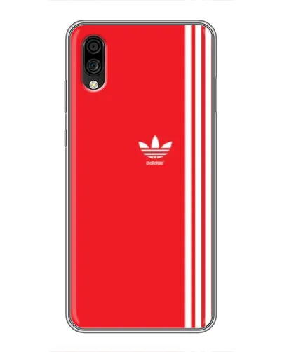 Чехол для ZTE Blade A5 (2020) с картинкой «Красный минимализм Adidas» Чехол для ZTE Blade A5 (2020) с картинкой «Красный минимализм Adidas»