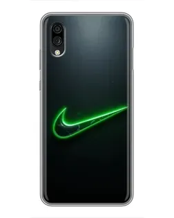 Чехол для ZTE Blade A5 (2020) с картинкой «Неоновый контур Nike» Чехол для ZTE Blade A5 (2020) с картинкой «Неоновый контур Nike»