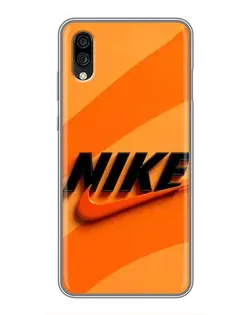 Чехол для ZTE Blade A5 (2020) с картинкой «Оранжевый драйв Nike» Чехол для ZTE Blade A5 (2020) с картинкой «Оранжевый драйв Nike»