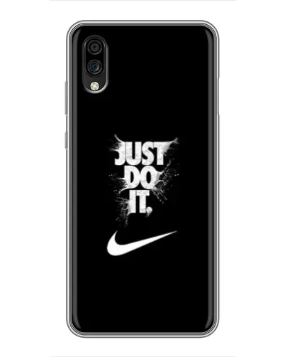 Чехол для ZTE Blade A5 (2020) с картинкой «Текстовый принт Nike» Чехол для ZTE Blade A5 (2020) с картинкой «Текстовый принт Nike»