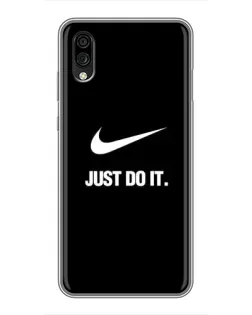 Чехол для ZTE Blade A5 (2020) с картинкой «Классический принт Nike» Чехол для ZTE Blade A5 (2020) с картинкой «Классический принт Nike»