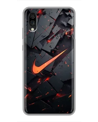 Чехол для ZTE Blade A5 (2020) с картинкой «Nike — эффект разломов» Чехол для ZTE Blade A5 (2020) с картинкой «Nike — эффект разломов»