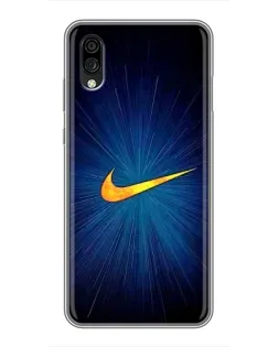Чехол для ZTE Blade A5 (2020) с картинкой «Синий пульс Nike» Чехол для ZTE Blade A5 (2020) с картинкой «Синий пульс Nike»