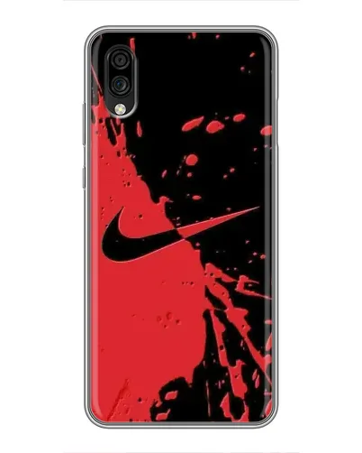 Чехол для ZTE Blade A5 (2020) с картинкой «Красные брызги Nike» Чехол для ZTE Blade A5 (2020) с картинкой «Красные брызги Nike»