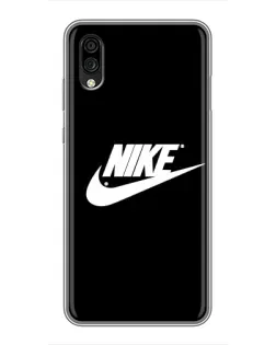 Чехол для ZTE Blade A5 (2020) с картинкой «Мазки краски Nike» Чехол для ZTE Blade A5 (2020) с картинкой «Мазки краски Nike»