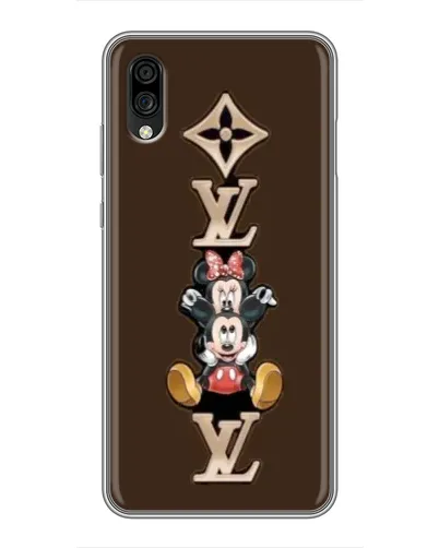 Чехол для ZTE Blade A5 (2020) с картинкой «LV и Микки Маус»