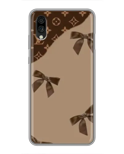 Чехол для ZTE Blade A5 (2020) с картинкой «LV — кофейный атлас»