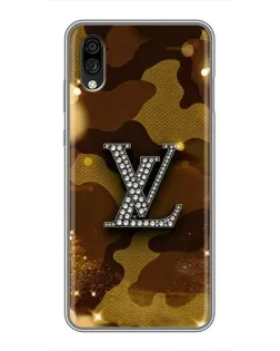 Чехол для ZTE Blade A5 (2020) с картинкой «Камуфляжный Louis Vuitton»