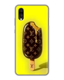 Чехол для ZTE Blade A5 (2020) с картинкой «Мороженое от LV»