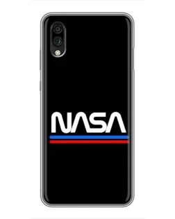 Чехол для ZTE Blade A5 (2020) с картинкой «NASA — классика Red Blue» Чехол для ZTE Blade A5 (2020) с картинкой «NASA — классика Red Blue»