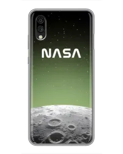 Чехол для ZTE Blade A5 (2020) с картинкой «NASA — лунный градиент»