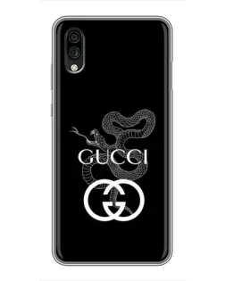 Чехол для ZTE Blade A5 (2020) с картинкой «Gucci — серебряная змея» Чехол для ZTE Blade A5 (2020) с картинкой «Gucci — серебряная змея»