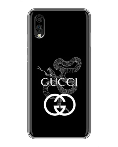 Чехол для ZTE Blade A5 (2020) с картинкой «Gucci — серебряная змея» Чехол для ZTE Blade A5 (2020) с картинкой «Gucci — серебряная змея»