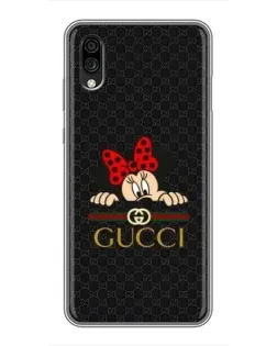 Чехол для ZTE Blade A5 (2020) с картинкой «Минни Маус Gucci — черный» Чехол для ZTE Blade A5 (2020) с картинкой «Минни Маус Gucci — черный»