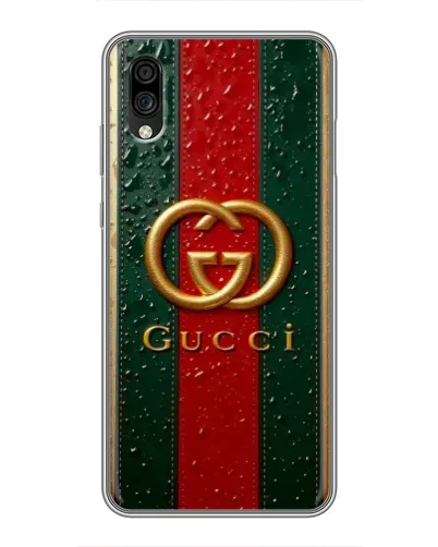 Чехол для ZTE Blade A5 (2020) с картинкой «Gucci — фирменная полоса и золото» Чехол для ZTE Blade A5 (2020) с картинкой «Gucci — фирменная полоса и золото»