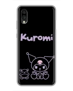 Чехол для ZTE Blade A5 (2020) с картинкой «Kuromi — черный минимализм» Чехол для ZTE Blade A5 (2020) с картинкой «Kuromi — черный минимализм»