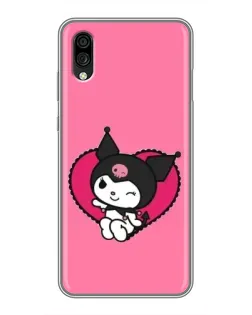 Чехол для ZTE Blade A5 (2020) с картинкой «Kuromi — любовь в сердце» Чехол для ZTE Blade A5 (2020) с картинкой «Kuromi — любовь в сердце»