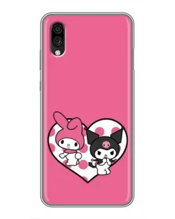 Чехол для ZTE Blade A5 (2020) с картинкой «Kuromi и My Melody» Чехол для ZTE Blade A5 (2020) с картинкой «Kuromi и My Melody»