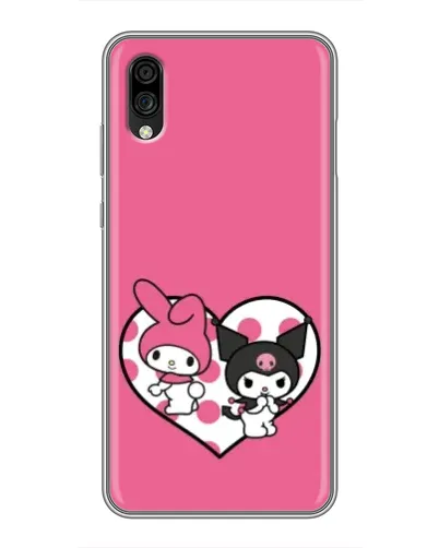 Чехол для ZTE Blade A5 (2020) с картинкой «Kuromi и My Melody»