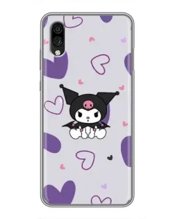 Чехол для ZTE Blade A5 (2020) с картинкой «Kuromi и лавандовые сердца» Чехол для ZTE Blade A5 (2020) с картинкой «Kuromi и лавандовые сердца»