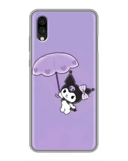Чехол для ZTE Blade A5 (2020) с картинкой «Kuromi с зонтиком» Чехол для ZTE Blade A5 (2020) с картинкой «Kuromi с зонтиком»