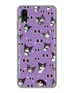 Чехол для ZTE Blade A5 (2020) с картинкой «Kuromi — паттерн» Чехол для ZTE Blade A5 (2020) с картинкой «Kuromi — паттерн»