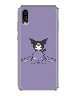 Чехол для ZTE Blade A5 (2020) с картинкой «Kuromi на лиловом фоне» Чехол для ZTE Blade A5 (2020) с картинкой «Kuromi на лиловом фоне»