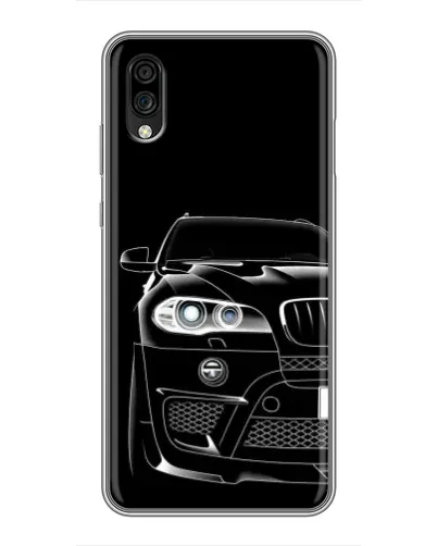 Чехол для ZTE Blade A5 (2020) с картинкой «Темный силуэт BMW» Чехол для ZTE Blade A5 (2020) с картинкой «Темный силуэт BMW»