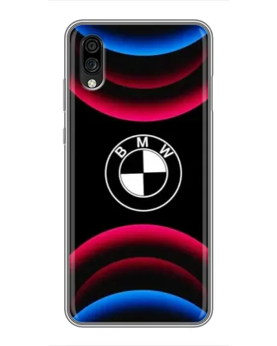 Чехол для ZTE Blade A5 (2020) с картинкой «Логотип BMW и неоновые дуги» Чехол для ZTE Blade A5 (2020) с картинкой «Логотип BMW и неоновые дуги»