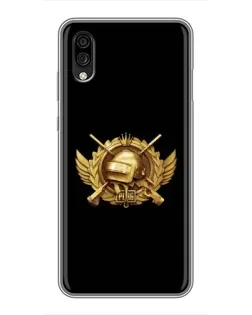 Чехол для ZTE Blade A5 (2020) с картинкой «PUBG — оранжевый градиент» Чехол для ZTE Blade A5 (2020) с картинкой «PUBG — оранжевый градиент»