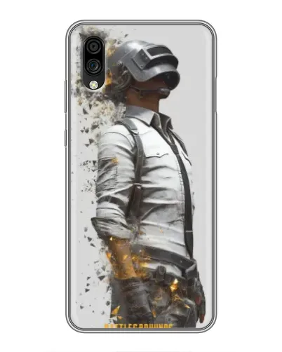 Чехол для ZTE Blade A5 (2020) с картинкой «PUBG — боец в пыли» Чехол для ZTE Blade A5 (2020) с картинкой «PUBG — боец в пыли»