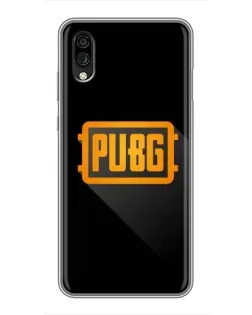 Чехол для ZTE Blade A5 (2020) с картинкой «PUBG — рамка лого»