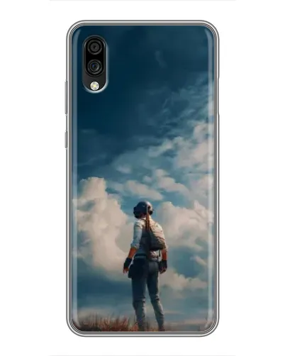 Чехол для ZTE Blade A5 (2020) с картинкой «Герой PUBG на скале» Чехол для ZTE Blade A5 (2020) с картинкой «Герой PUBG на скале»