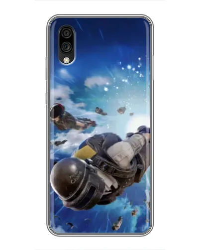 Чехол для ZTE Blade A5 (2020) с картинкой «Десант PUBG — прыжок» Чехол для ZTE Blade A5 (2020) с картинкой «Десант PUBG — прыжок»