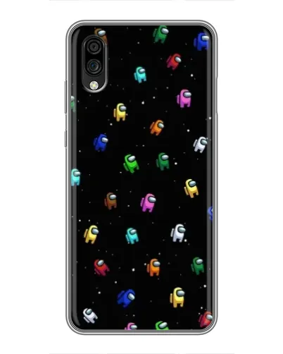 Чехол для ZTE Blade A5 (2020) с картинкой «Экипаж Among Us»