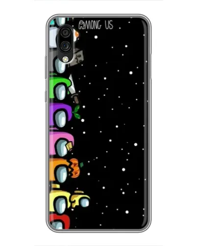 Чехол для ZTE Blade A5 (2020) с картинкой «Команда Among Us»