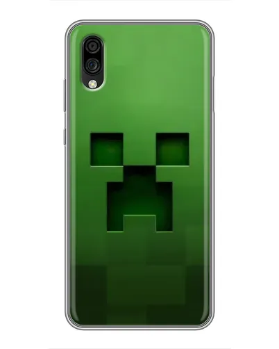 Чехол для ZTE Blade A5 (2020) с картинкой «Крипер микро-дизайн»