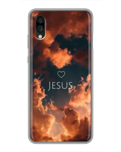Чехол для ZTE Blade A5 (2020) с картинкой «Сияние Имени Jesus»