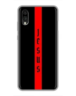 Чехол для ZTE Blade A5 (2020) с картинкой «Красная линия веры»