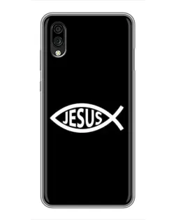 Чехол для ZTE Blade A5 (2020) с картинкой «Классический Jesus»