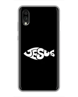 Чехол для ZTE Blade A5 (2020) с картинкой «Рыба Jesus» Чехол для ZTE Blade A5 (2020) с картинкой «Рыба Jesus»