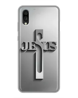 Чехол для ZTE Blade A5 (2020) с картинкой «Металлический крест Jesus» Чехол для ZTE Blade A5 (2020) с картинкой «Металлический крест Jesus»