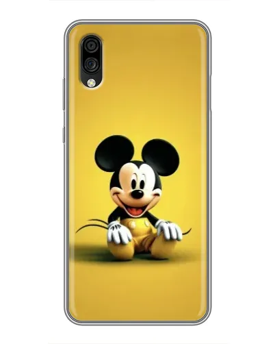Чехол для ZTE Blade A5 (2020) с картинкой «Микки на желтом»