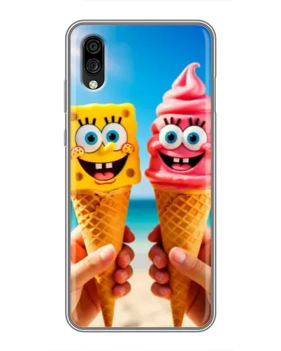 Чехол для ZTE Blade A5 (2020) с картинкой «Спанч Боб мороженое» Чехол для ZTE Blade A5 (2020) с картинкой «Спанч Боб мороженое»